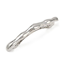 Stick Заколки для волос из сплава с железным зажимом, аксессуары для волос для женщин и девочек, платина, придерживаться, 9x79.5x13.5 мм