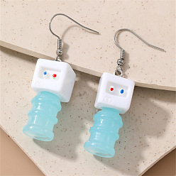 Другие Смолы болтаться серьги, платина, рукомойник, 52x13 мм