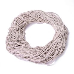 Лавандовый румянец Полиэфирного корда, витой шнур, лавандовый румянец, 5 мм, Около 97~100 м / пачка