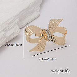 Bowknot Кольца из сплава для женщин, золотые, бантом