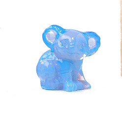 Опал Опаловые украшения для скульптуры, для домашнего офисного стола, коала, 32x30 мм