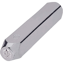 Платина Железные штампы, Картина: птица, платина, 65.5x10 мм