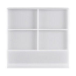 Белый Силиконовые формы для изготовления прямоугольных фоторамок своими руками, формы для литья смолы, прямоугольные, белые, 184x184x16 мм