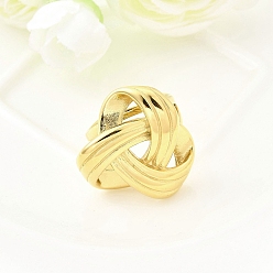 Настоящее золото 18K 304 из нержавеющей стали манжеты кольца, цикл, ионное покрытие (ip), ручная полировка, реальный 18 k позолоченный, 24x21.5 мм