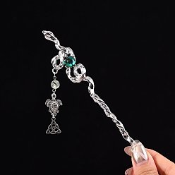 Змея Легированные Палочки для Волос, аксессуары для волос для женщин и девочек, змея, 185x25 мм