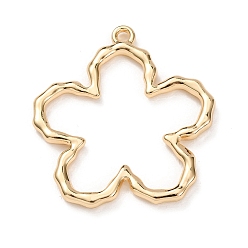 Золотой Подвески из сплава , , золотые, 43x40x3 мм, отверстие : 2.5 мм