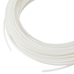 Желтая Старая Ткань  25м ПЭ пластиковая косточка, палочка для моделирования, круглые, старое кружево, 4 мм