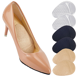 (52) Непрозрачная лаванда 3 пар 3 цветов, силикон с шерстью JP и силиконовые стельки в передней части стопы, подушка для передней части стопы, для высоких каблуков, разноцветные, 100x70x7 мм, 1 пара / цвет