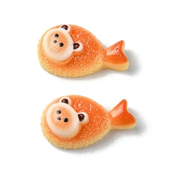 Food Непрозрачные кабошоны из смолы, имитация еды, тайяки, 12.5x7x4.5 мм