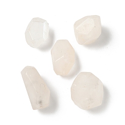 Rainbow Moonstone Бусины из натурального радужного лунного камня, самородки, граненые, 14.5~20.5x10~15x10~14.5 мм, отверстие : 1.2 мм