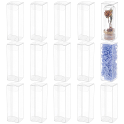 Прозрачный Складные ящики для упаковки домашних животных, прямоугольные, прозрачные, 3x3x9 см