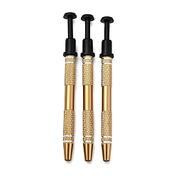 Золотистый Сборщик с четырьмя когтями из алюминия, инструмент для подбора камней и алмазов, инструмент для захвата, золотые, 12.5x1.19 см