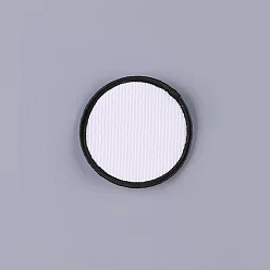 Круглые Пустую компьютеризированную ткань для вышивки утюгом/пришиваем заплатки, аксессуары для костюма, круглые, 60 мм