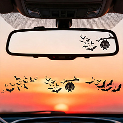 Bat 6шт. 3 виды термотрансферных ПВХ-пленок, для зеркала заднего вида, летучая мышь, 50x100 мм