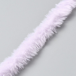 Сливовый Плюшевые палочки своими руками, средство для чистки труб, стебли из синели из полиэстера, с алюминиевой жилой, материал для детских поделок, слива, 1000x27x26 мм