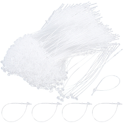 Белый 1000шт. полипропиленовых кабельных стяжек, завязки, молнии, белые, 110 мм