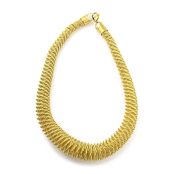 Настоящее золото 18K 304 из нержавеющей стали ссылка цепи ожерелья, реальный 18 k позолоченный, 17.52 дюйм (44.5 см)