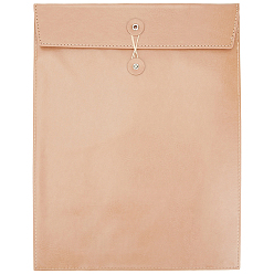 Перу Прямоугольная сумка для документов из искусственной кожи для совещаний, карманы для файлов, Перу, 245x316x4 мм