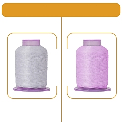 Светло-серый Полупрозрачная - чувствительная полиэфирная нить, светло-серый, 49x35 мм