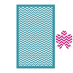 Others Rectangle Polyester Screen Printing Stencil, for Painting on Wood, DIY Decoration T-Shirt Fabric, Others, 15x9cm