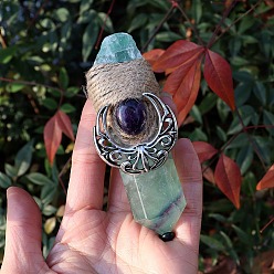 Флюорит Натуральный флюоритовый дисплей, для украшения дома, 130~170 мм