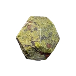 Кровь драконов Многоугольные фигурки из натуральной крови дракона, статуи для украшения домашнего стола, 17x17 мм