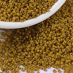(RR4456) Duracoat Dyed Opaque Hawthorne MIYUKI Round Rocailles Beads, Japanese Seed Beads, (RR4456) Duracoat Dyed Opaque Hawthorne, 15/0, 1.5mm, Hole: 0.7mm, about 5555pcs/bottle, 10g/bottle