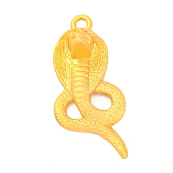 Золотой Подвески из сплава , змеиные чары, золотые, 41x19x9 мм, отверстие : 2.5 мм