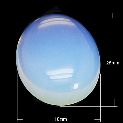 Опал Opalite кабошоны, овальные, 25x18x7.5 мм