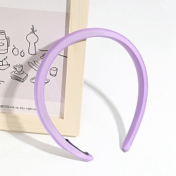 Plum Solid Color Cloth Hair Band, Plain Hair Accessories for Girl, Plum, 150x130mm
