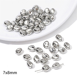 Twist Пластиковые бусины-проставки ccb, ювелирные аксессуары своими руками, твист, 8x7 мм, 20 шт / комплект