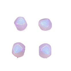 Сливовый 420 Светящиеся акриловые бусины шт., светится в темноте, ромб русалка маленькая мякоть, слива, 14 мм