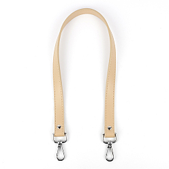 Мокасин Ремни сумки из искусственной кожи, с металлической поворотной застежкой, для аксессуаров для замены сумок, мокасин, 62x1.8 см