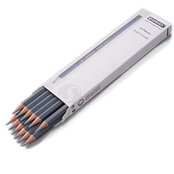 Серый Деревянные карандаши, портновские меловые ручки, серые, 174x7 мм