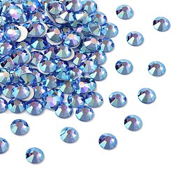 20320 200 Blue Violet AB Preciosa® maxima crystal без горячей фиксации плоские камни, чешский хрусталь, срыв твердой мозговой оболочки, круглый(438 11 615 шатон-роза), 20320 200 сине-фиолетовый ab, ss 16 (3.8~4 мм)