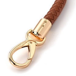 FireBrick PU Leather Bag Strap, with Alloy Swivel Clasps, Bag Replacement Accessories, FireBrick, 41.5x1cm