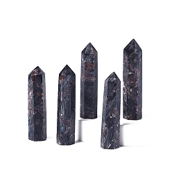 Syenite Башня из натурального сиенита, украшение для дома, исцеляющие каменные палочки, Декоры для медитации и терапии Рейки чакры, шестиугольная призма, 50~60 мм