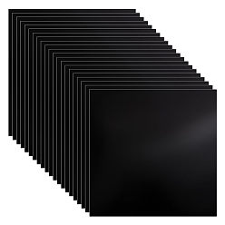 Black Laser Testing Paper, Engraving Machine Test Paper, Square, Black, 100x100x0.2mm