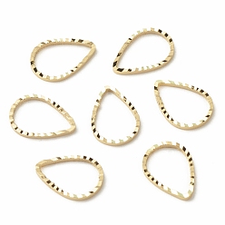 Настоящее золото 24K Латунные соединительные колечки, долговечный, без кадмия и без свинца, слеза, реальный 24 k позолоченный, 10x7x1 мм, внутренний диаметр: 8.5x5.5 мм
