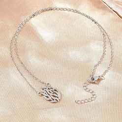 Platinum Brass Micro Pave Clear Cubic Zirconia Flame Pendant Adjustable Slider Necklaces, Cadmium Free & Lead Free, Rack Plating, Long-Lasting Plated, Platinum, 17.48 inch(44.4cm)
