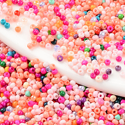 (52) Непрозрачная лаванда 13/0 стакан бисер, разнообразные, круглое отверстие, круглые, разноцветные, 13/0, 2x1.5~2 мм, отверстие: 0.7 мм, о 450 г / мешок