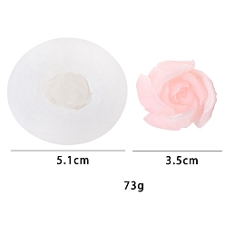 Цветок Пищевые силиконовые формы для свечей своими руками, для изготовления ароматических свечей, цветок, цветок, 51 мм