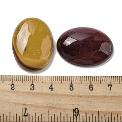 Mookaite Natural Mookaite Cabochons, Oval, 30x21.5~22x5~8.5mm