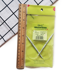 Серебро Алюминиевая игла, швейные инструменты, серебряные, 400 мм