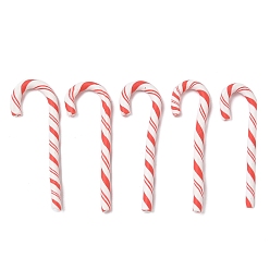 Помидор Рождественские бусины из полимерной глины ручной работы, шоколадная конфета, без отверстия , помидор, 48~54x14~17x3~5 мм