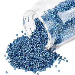 (DB2516)Duracoat Galvanized Deep Aqua Blue Бусины miyuki delica, цилиндр, японский бисер, 11/0, (db2516)duracoat оцинкованный глубокий аквамарин, 1.3x1.6 мм, отверстие : 0.8 мм, Около 100000 шт / 500 г