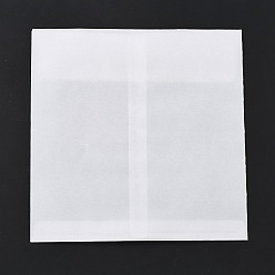 Прозрачный Прямоугольные полупрозрачные пакеты из пергаментной бумаги, для подарочных пакетов и сумок, прозрачные, 21 см, мешок: 16x16x0.03 см