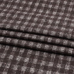 Кокосово-Коричневый Шерстяная и волокнистая ткань, для аксессуаров одежды, шотландка шаблон, кокосового коричневый, 1000x1500x0.8 мм