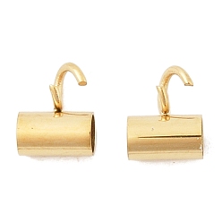 Настоящее золото 14K 304 дуги из нержавеющей стали, колонка, реальный 14 k позолоченный, 6.5x5x3.5 мм, отверстие : 2.2 мм, внутренний диаметр: 2.5 мм