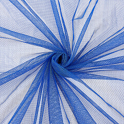 Морской Синий Сетчатая ткань из полиэстера, для москитной сетки и аксессуаров для одежды, Marine Blue, 1600x1000x0.1 мм